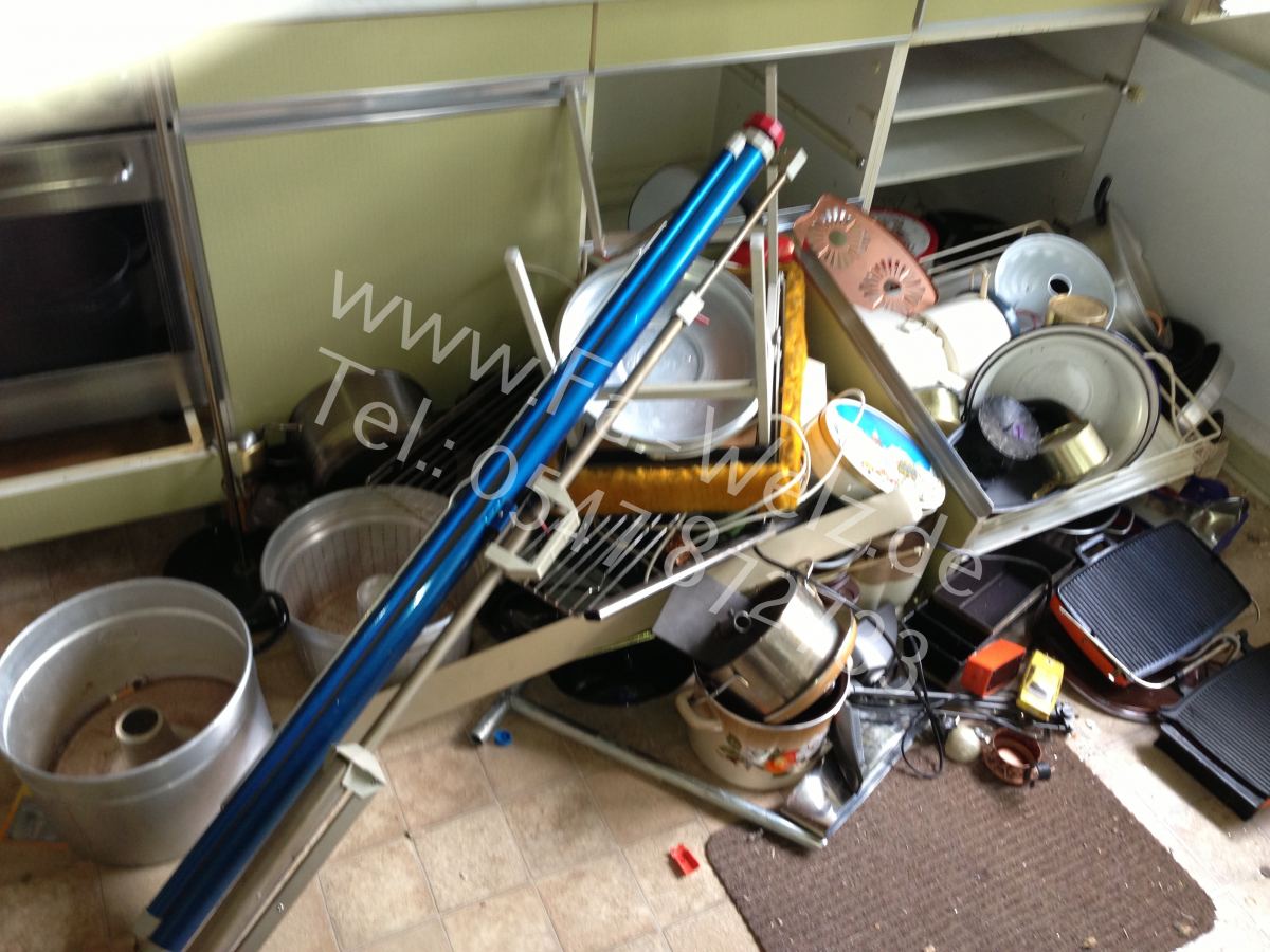 Haushaltsauflösung Bamberg – besenrein nachher