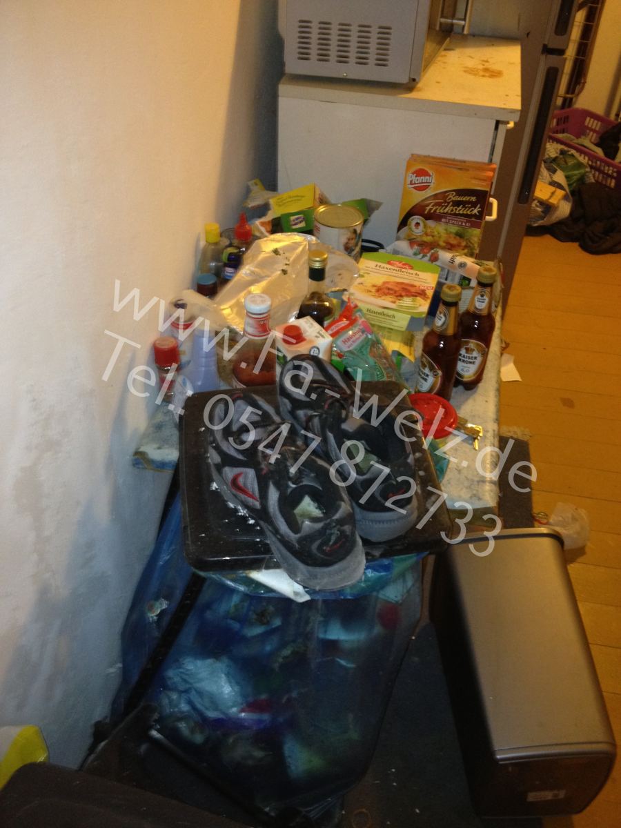 Wohnungsauflösung Bamberg – Zustand vorher